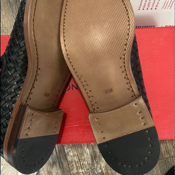 Donald J Pliner Zelvin black woven calf 9.5 NWT - Picture 5 of 7